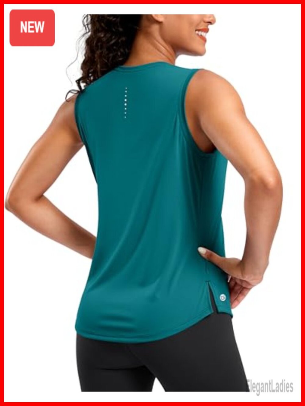 Womens Sleeveless Workout Tank Top UPF 50+ Running Yoga Athletic Shirt